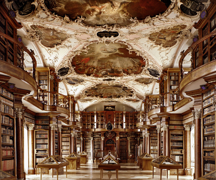 کتابخانه سنت گالن، سوئیس